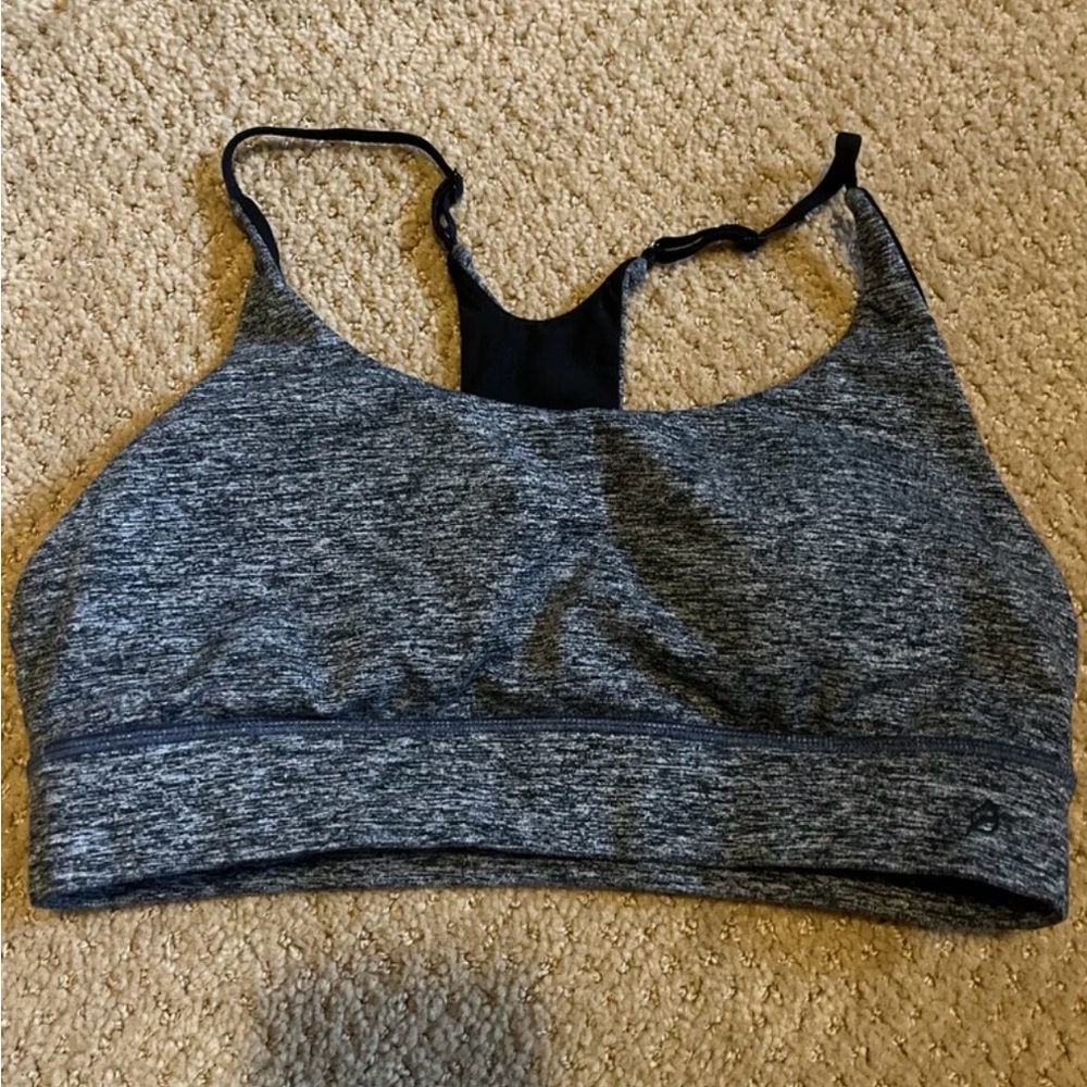 Ptula Women's Gray Bare Sports Bra